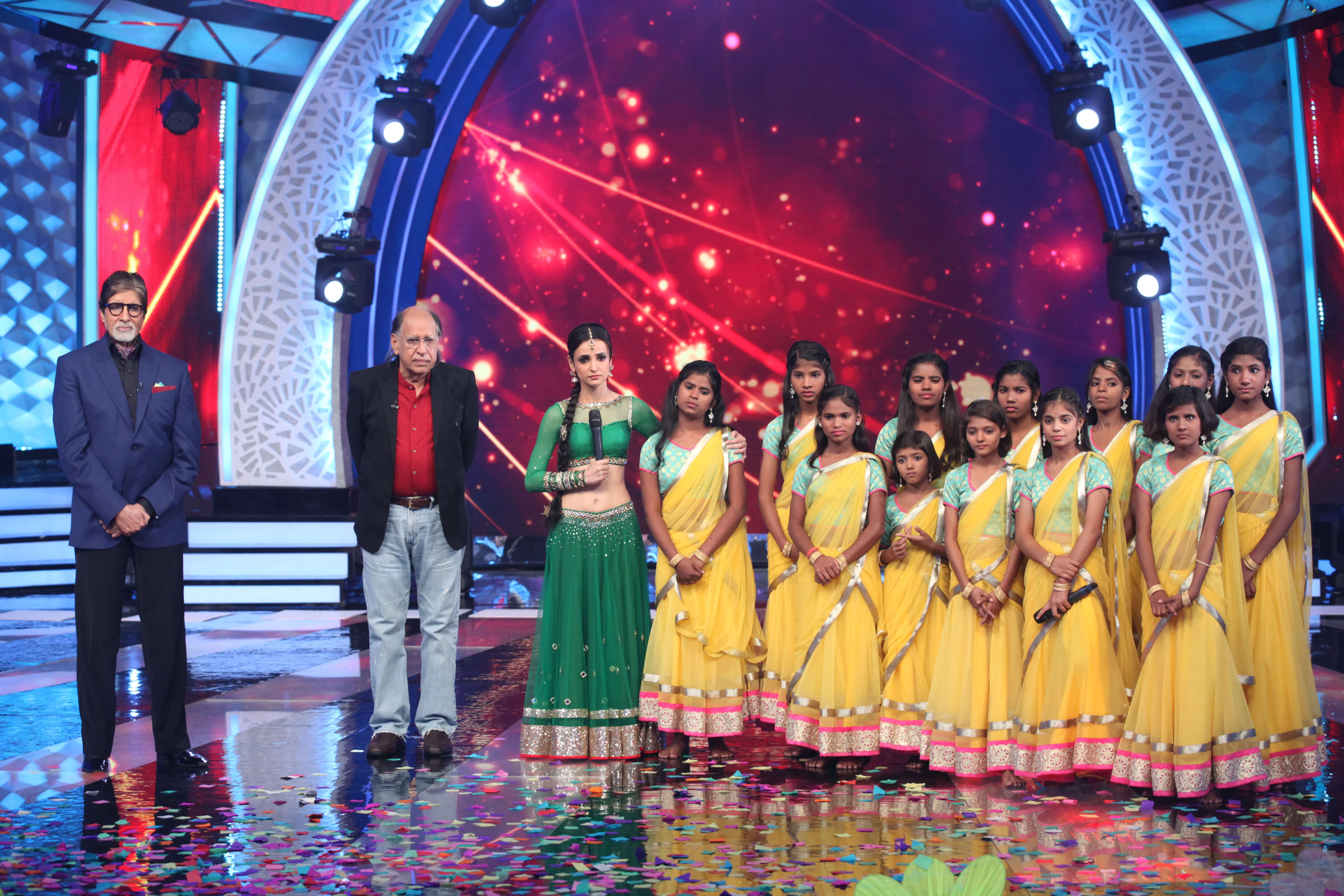 Sam with Amitabh Bachchan